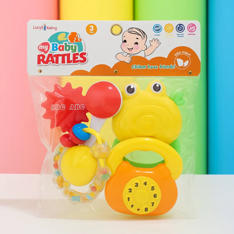 5 Pieces - Lucky King - Rattle Set