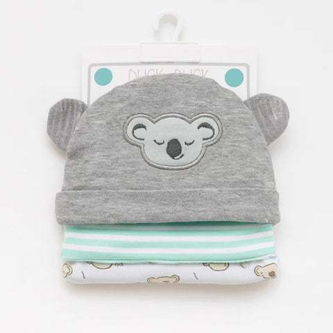 Duck Duck - Pack of 3 Hats - Boys