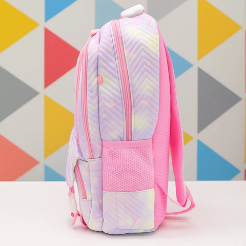 School Bag - Purple - Rainbow - DW17