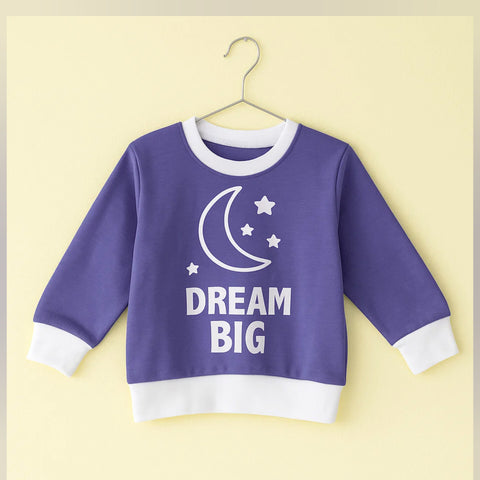 TBS - Sweat Shirt - Midnight Purple - Dream Big