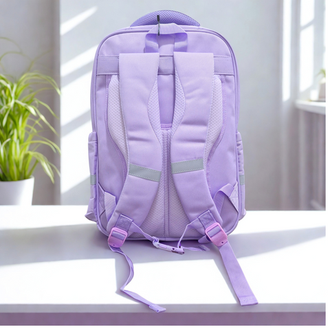 School Bag - Purple - Bear - DW08