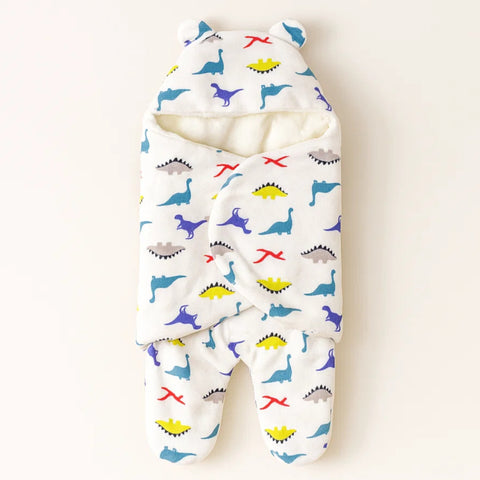 Street Six - Swaddling Blanket - Dinosaurs