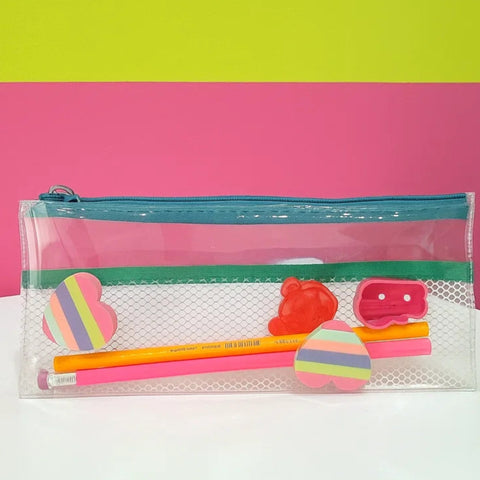 7 Pieces - Pouch Stationery Gift Set - 0001