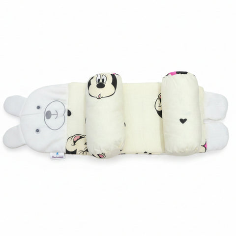 KC - Head Shaping Pillow - Off White - Mickey