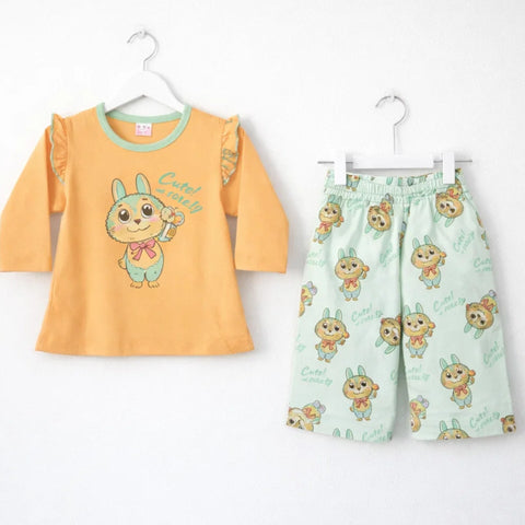 BRB - 2 Pieces - Suit Set - Peach - Labubu