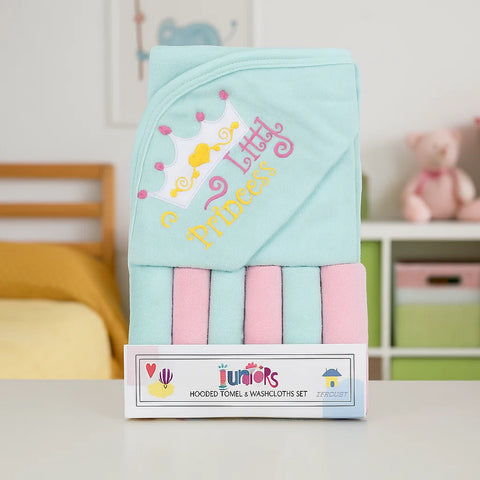 7 Pieces - Junior's - Bath Towel Gift Set