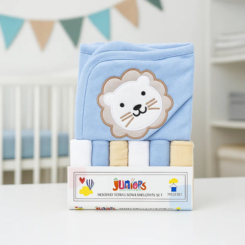 7 Pieces - Junior's - Bath Towel Gift Set