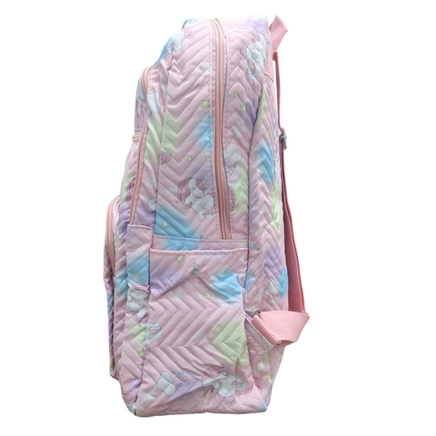 School Bag - Pink- Unicorn - W07