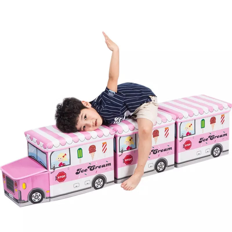School Bus - Toy Box - Green– The Babies Store